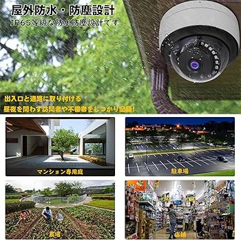 200万画素 屋内ドームカメラ 屋内用200万画素ドーム型カメラ ホワイト色 SX-200d/防犯カメラ